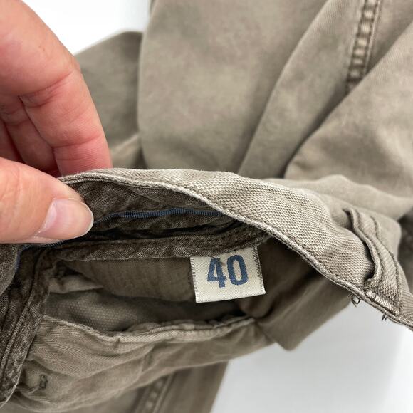 FAHERTY Pants Size 40 Cotton Blend Straight Leg Utility Workwear [FLAWED] - Picture 5 of 11